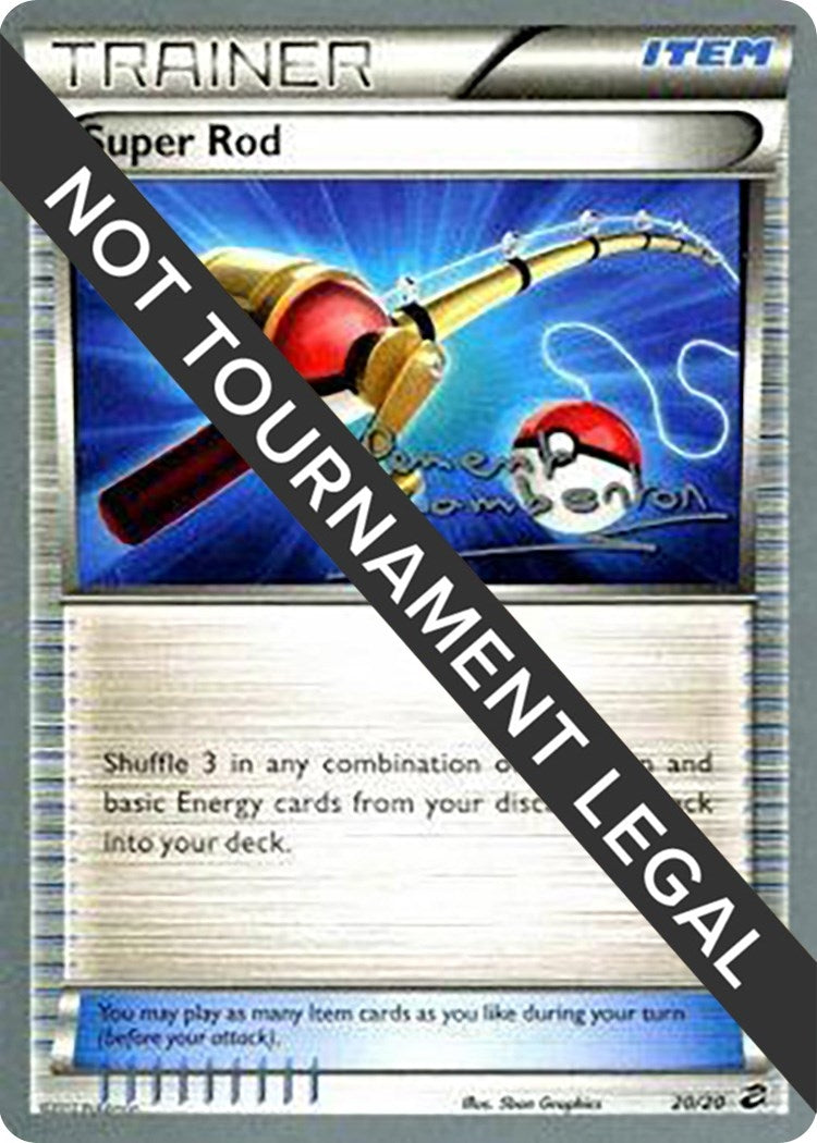 Image for Super Rod - 2013 (Clement Lamberton) (20/20) (World Championship Decks) (WCD) - Pokemon