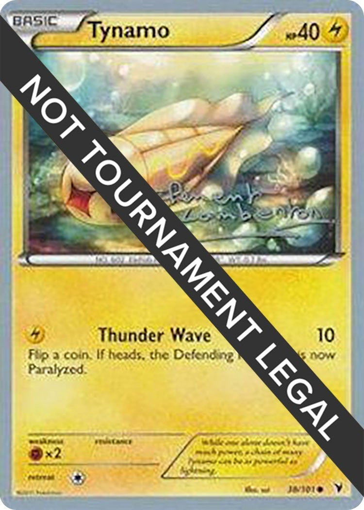 Image for Tynamo - 2013 (Clement Lamberton) (38/108) (World Championship Decks) (WCD) - Pokemon