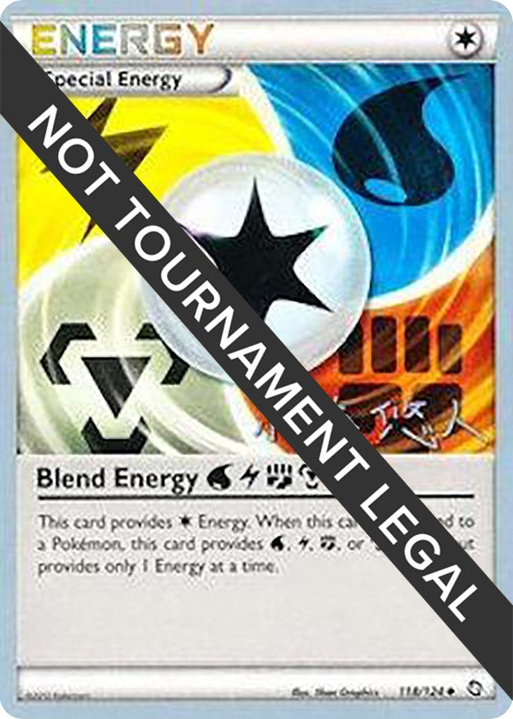 Image for Blend Energy WLFM - 2014 (Haruto Kobayashi) (118/124) (World Championship Decks) (WCD) - Pokemon