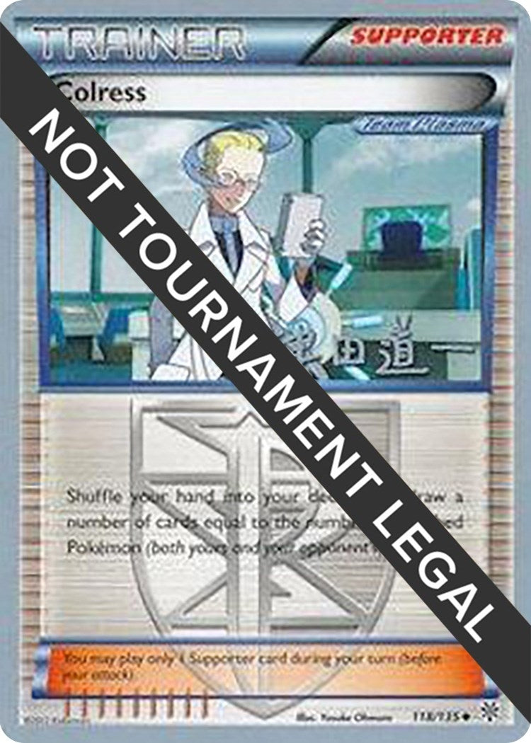 Image for Colress - 2014 (Michikazu Tsuda) (118/135) (World Championship Decks) (WCD) - Pokemon