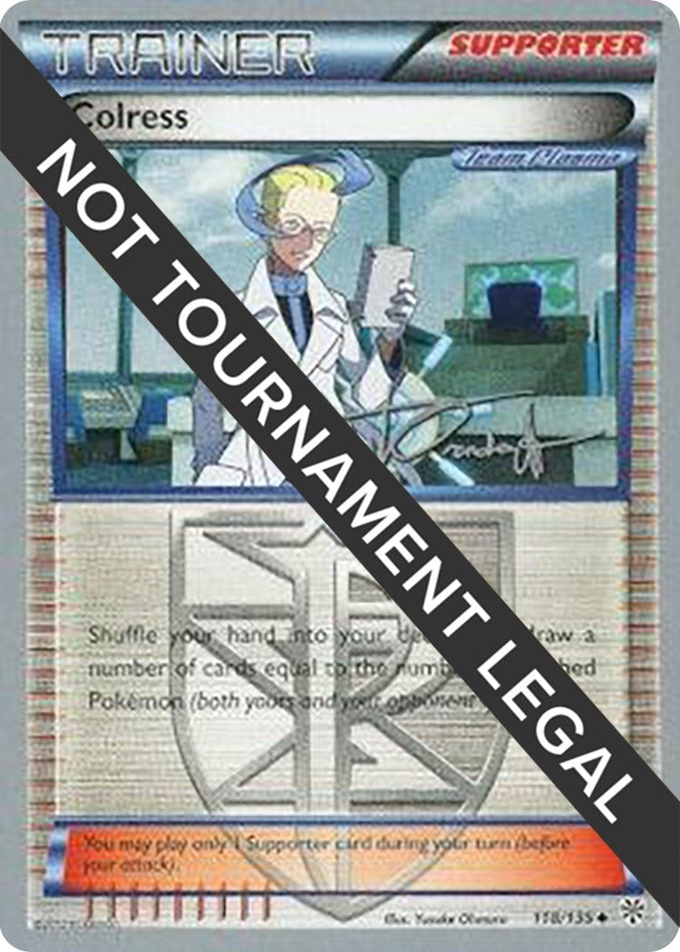 Image for Colress - 2014 (Trent Orndorff) (118/135) (World Championship Decks) (WCD) - Pokemon