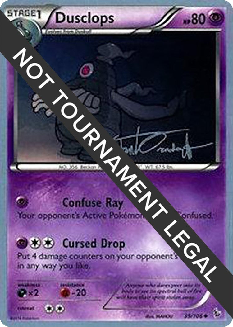 Image for Dusclops - 2014 (Trent Orndorff) (39/106) (World Championship Decks) (WCD) - Pokemon