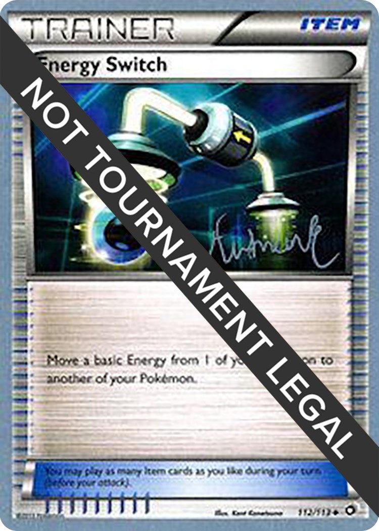 Image for Energy Switch - 2014 (Andrew Estrada) (112/114) (World Championship Decks) (WCD) - Pokemon
