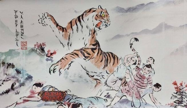 Image for Judge Playmat - Crouching Tiger - Playmats