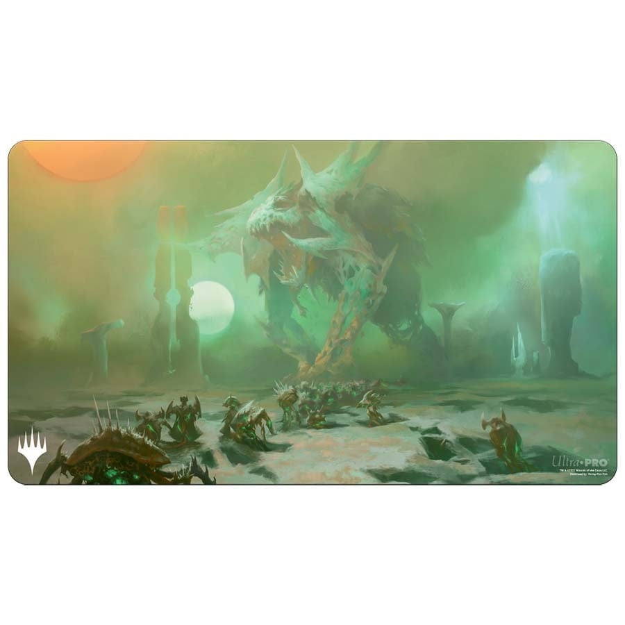 Image for Phyrexia: All Will Be One Green Sun's Twilight Standard Gaming Playmat for Magic: The Gathering - Playmats
