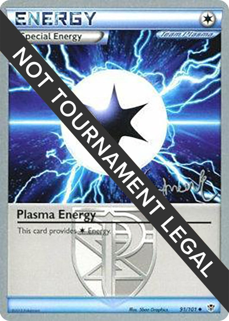 Image for Plasma Energy - 2014 (Andrew Estrada) (91/101) (World Championship Decks) (WCD) - Pokemon