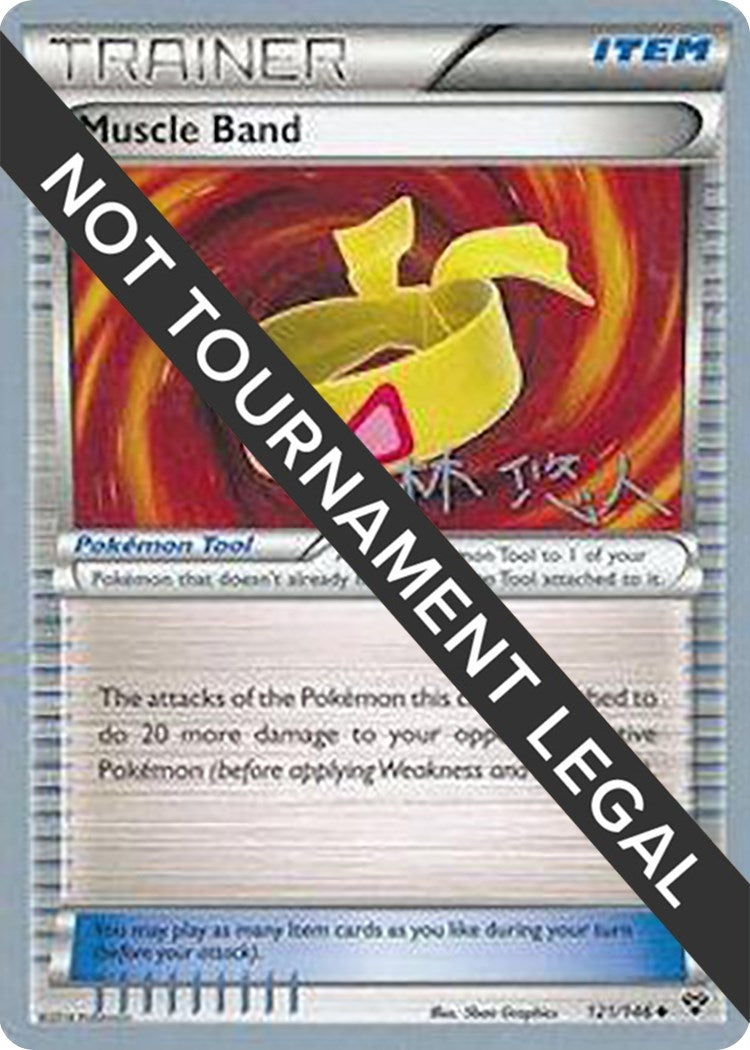 Image for Muscle Band - 2014 (Haruto Kobayashi) (121/146) (World Championship Decks) (WCD) - Pokemon