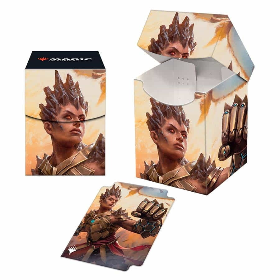 Image for Phyrexia: All Will Be One Neyali, Suns' Vanguard 100+ Deck Box for Magic: The Gathering - Deck Boxes