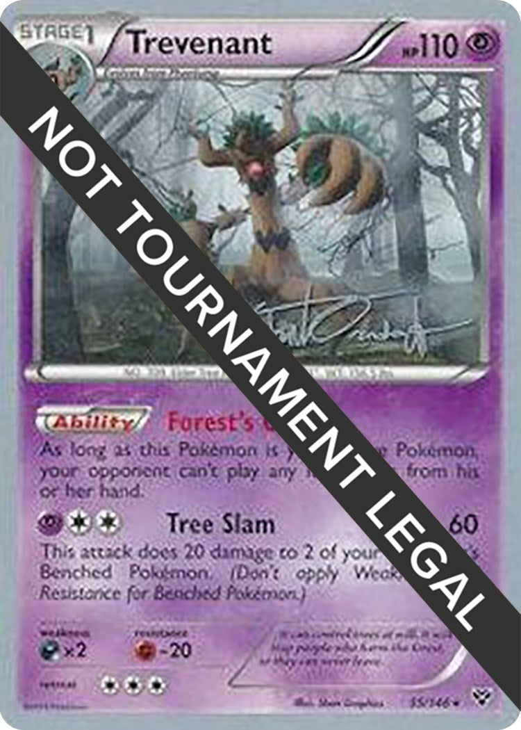 Image for Trevenant - 2014 (Trent Orndorff) (55/146) (World Championship Decks) (WCD) - Pokemon