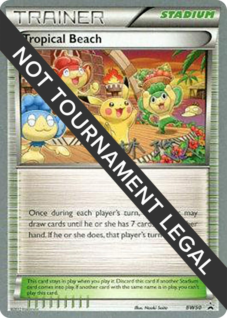 Image for Tropical Beach - 2014 (Haruto Kobayashi) (BW50) (World Championship Decks) (WCD) - Pokemon