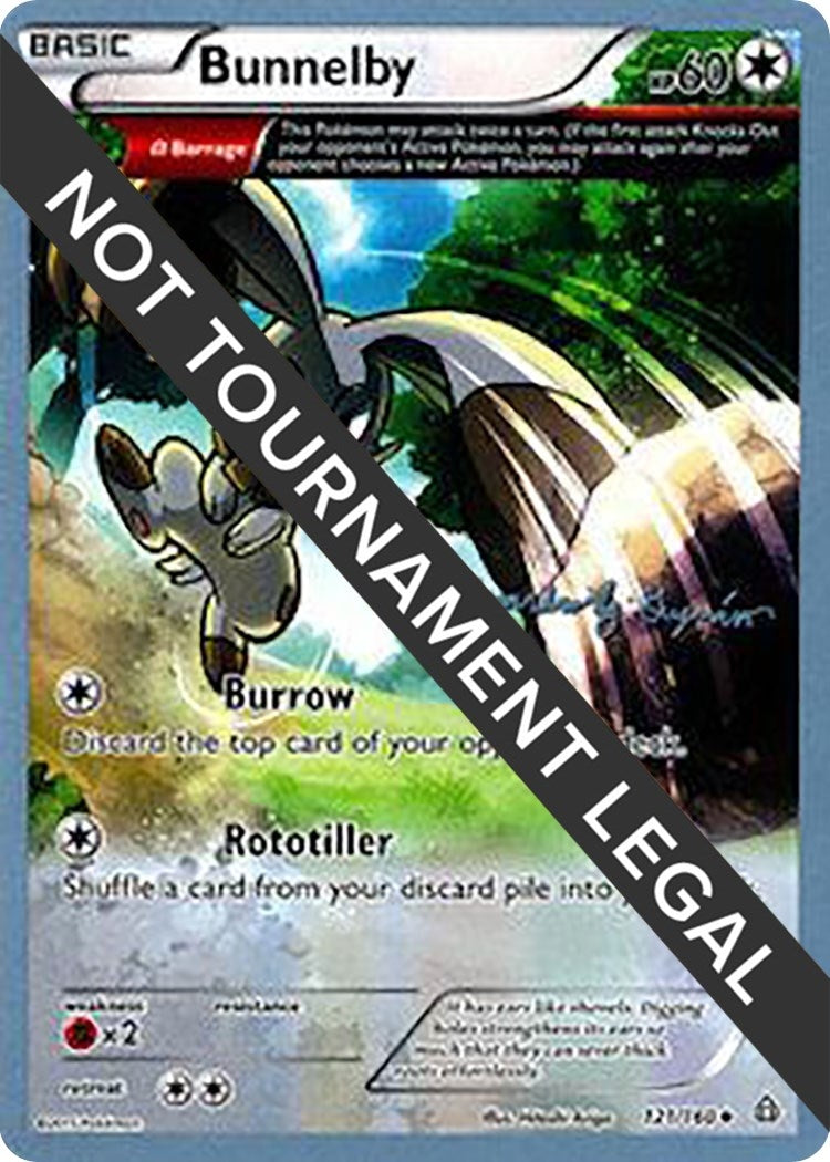 Image for Bunnelby - 2015 (Alejandro Ng-Guzman) (121/160) (World Championship Decks) (WCD) - Pokemon