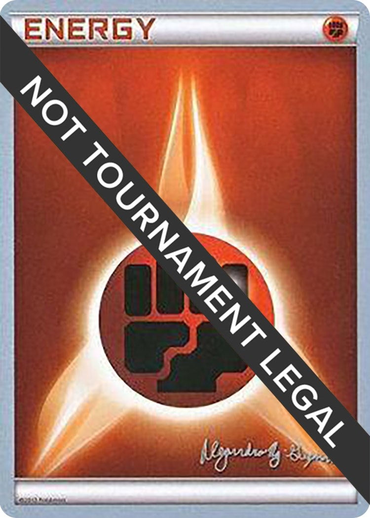 Image for Fighting Energy - 2015 (Alejandro Ng-Guzman) (World Championship Decks) (WCD) - Pokemon