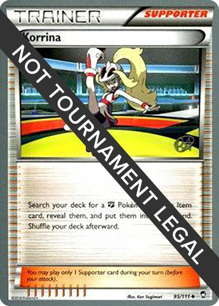 Image for Korrina - 2015 (Rowan Stavenow) (95/111) (World Championship Decks) (WCD) - Pokemon