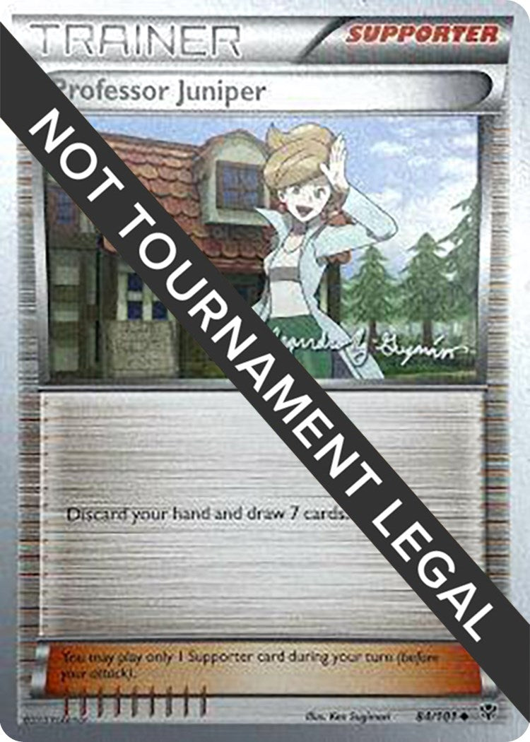Image for Professor Juniper - 2015 (Alejandro Ng-Guzman) (84/101) (World Championship Decks) (WCD) - Pokemon
