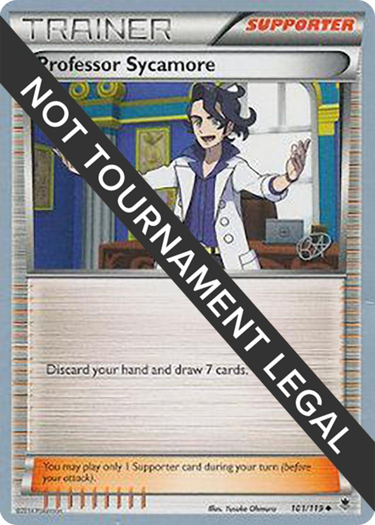 Image for Professor Sycamore - 2015 (Rowan Stavenow) (101/119) (World Championship Decks) (WCD) - Pokemon