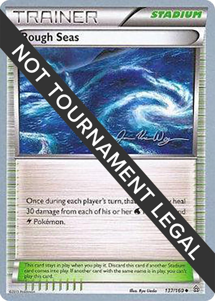 Image for Rough Seas - 2015 (Jacob Van Wagner) (137/160) (World Championship Decks) (WCD) - Pokemon