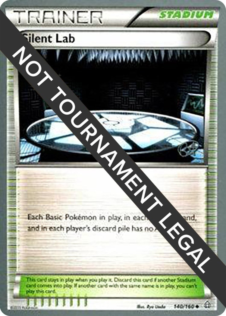 Image for Silent Lab - 2015 (Rowan Stavenow) (140/160) (World Championship Decks) (WCD) - Pokemon