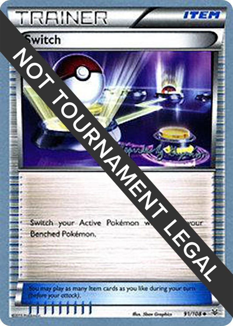 Image for Switch - 2015 (Alejandro Ng-Guzman) (91/104) (World Championship Decks) (WCD) - Pokemon