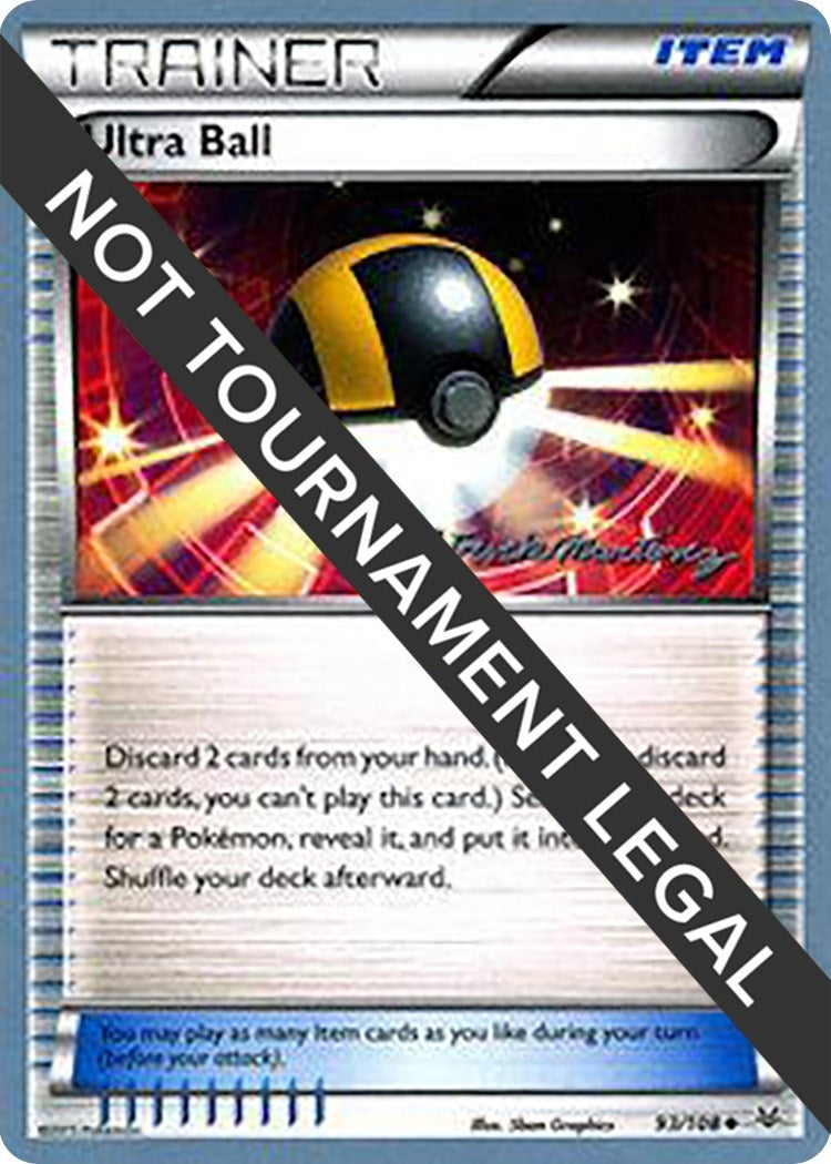 Image for Ultra Ball - 2015 (Patrick Martinez) (93/108) (World Championship Decks) (WCD) - Pokemon