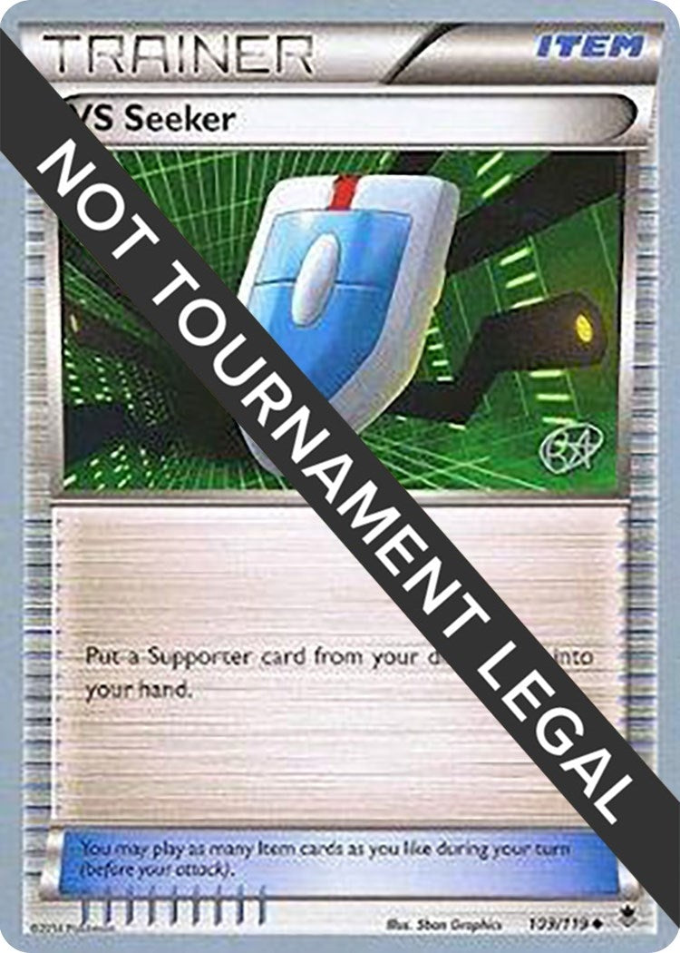 Image for VS Seeker - 2015 (Rowan Stavenow) (109/119) (World Championship Decks) (WCD) - Pokemon