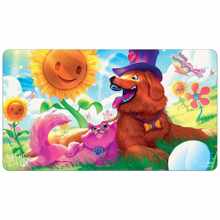 Image for Secret Lair Winter Superdrop 2023 Rin and Seri, Inseparable Standard Gaming Playmat for Magic: The Gathering - Playmats