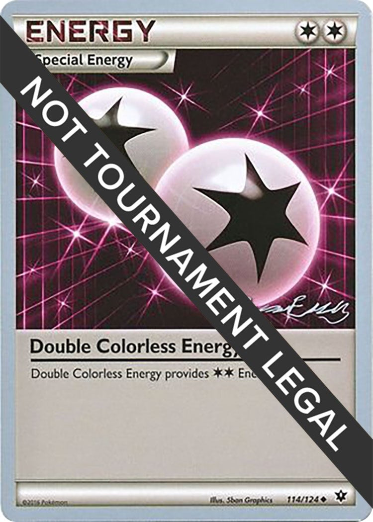Image for Double Colorless Energy - 2016 (Jesper Eriksen) (114/124) (World Championship Decks) (WCD) - Pokemon