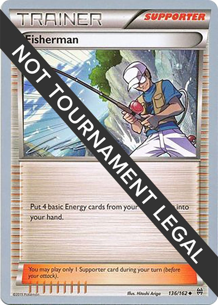Image for Fisherman - 2016 (Cody Walinski) (136/162) (World Championship Decks) (WCD) - Pokemon