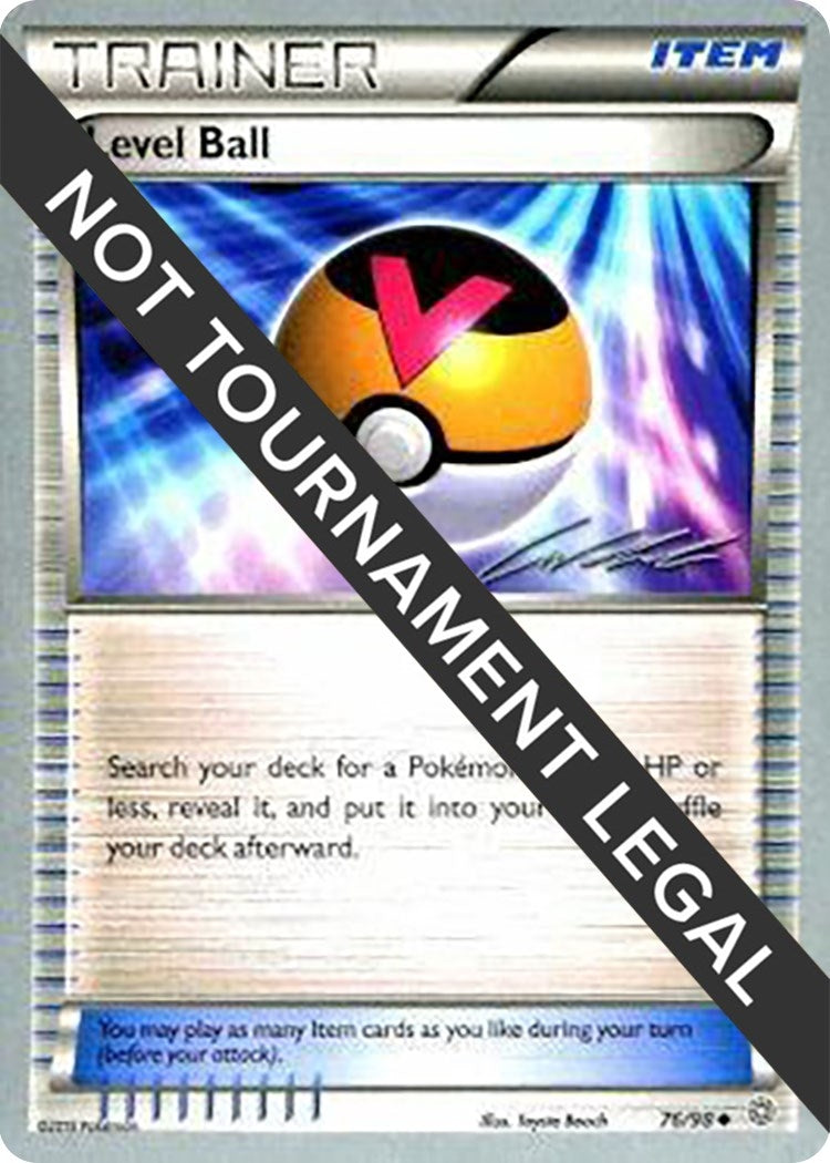 Image for Level Ball - 2016 (Cody Walinski) (76/98) (World Championship Decks) (WCD) - Pokemon