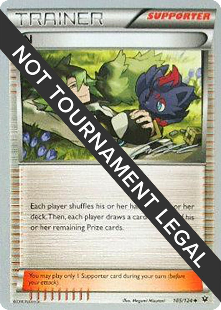 Image for N - 2016 (Cody Walinski) (105/124) (World Championship Decks) (WCD) - Pokemon