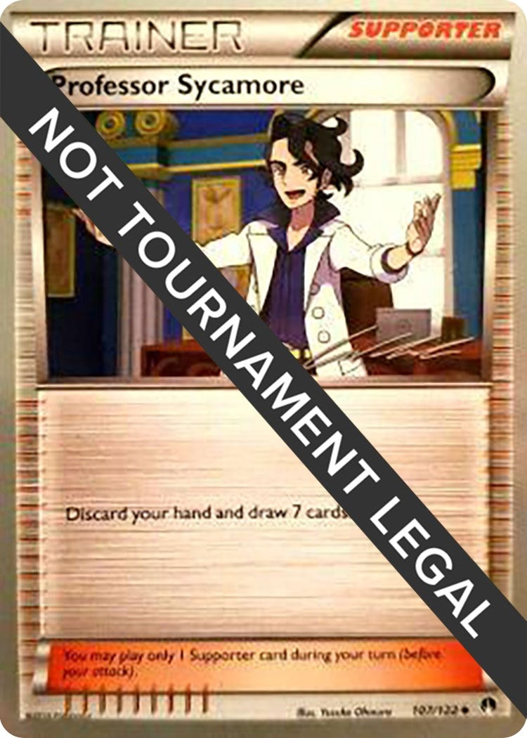 Image for Professor Sycamore - 2016 (Cody Walinski) (107/122) (World Championship Decks) (WCD) - Pokemon