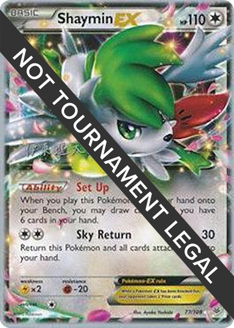 Image for Shaymin EX - 2016 (Shintaro Ito) (77/108) (World Championship Decks) (WCD) - Pokemon