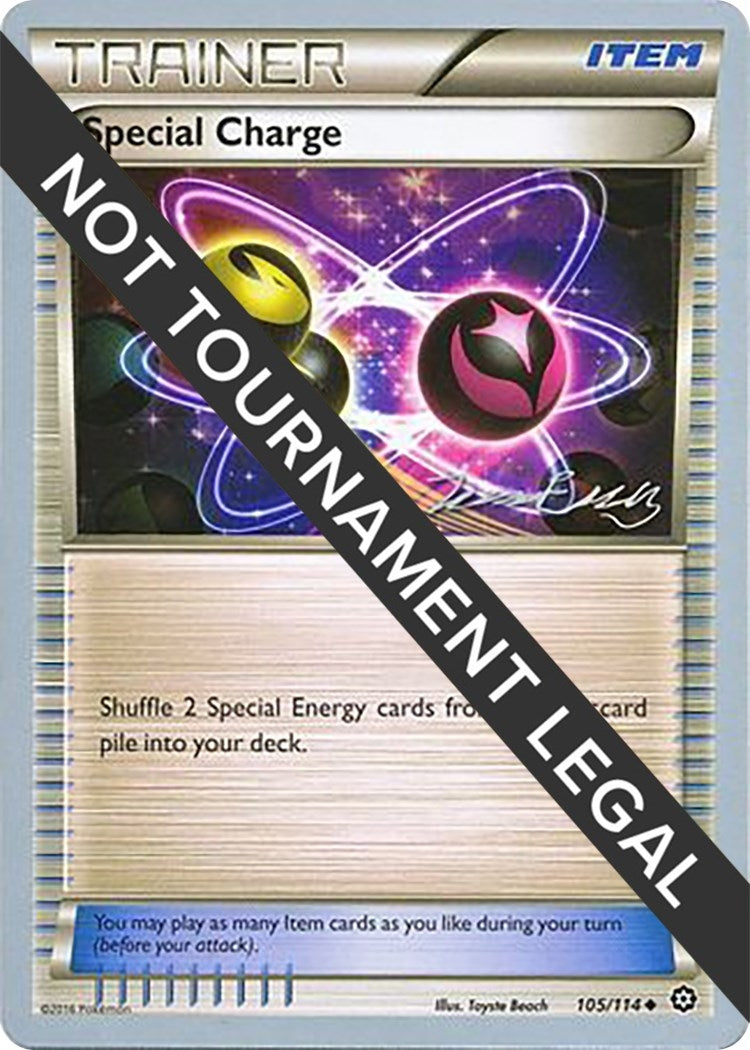 Image for Special Charge - 2016 (Jesper Eriksen) (105/114) (World Championship Decks) (WCD) - Pokemon