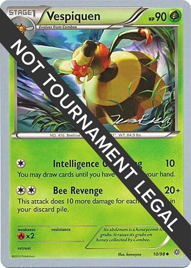 Image for Vespiquen - 2016 (Jesper Eriksen) (10/98) (World Championship Decks) (WCD) - Pokemon