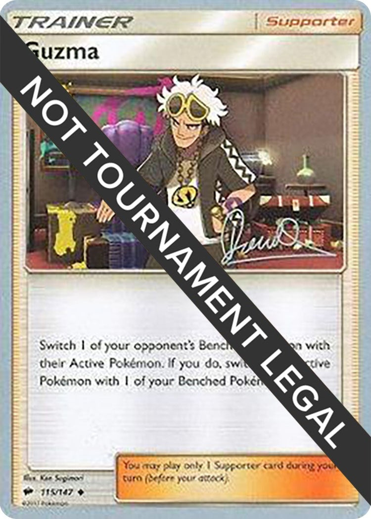 Image for Guzma - 2017 (Diego Cassiraga) (115/147) (World Championship Decks) (WCD) - Pokemon