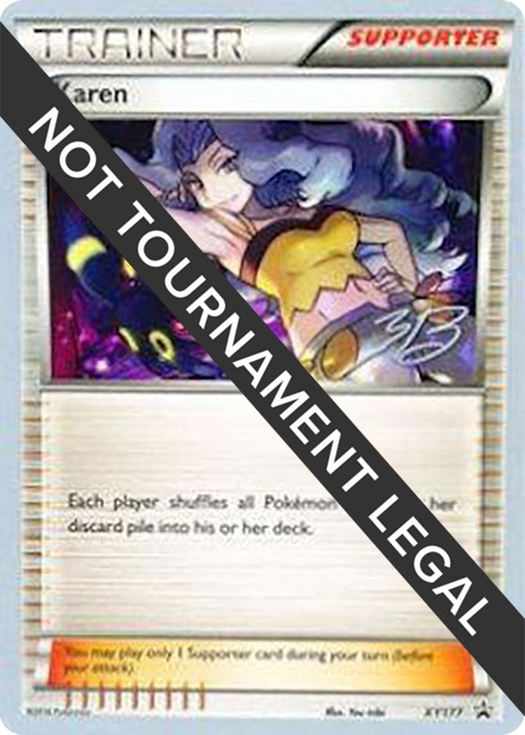 Image for Karen - 2017 (Zachary Bokhari) (XY177) (World Championship Decks) (WCD) - Pokemon