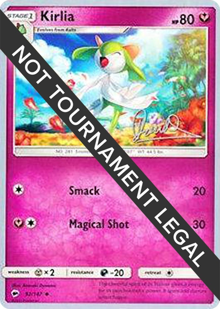 Image for Kirlia - 2017 (Diego Cassiraga) (92/147) (World Championship Decks) (WCD) - Pokemon