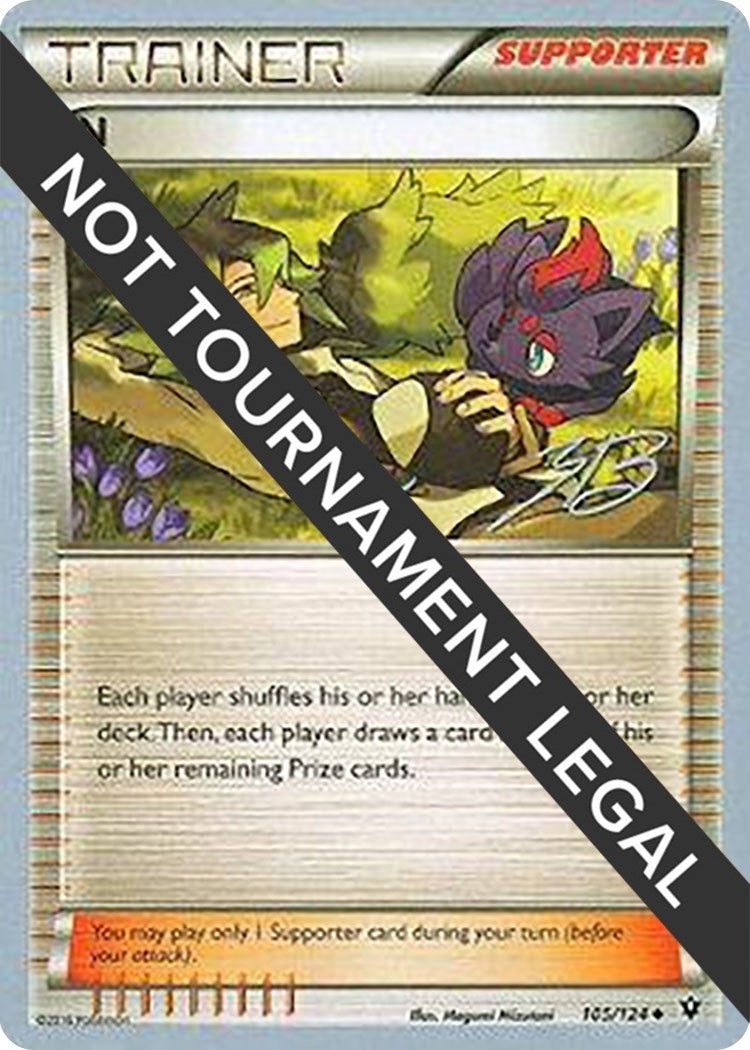 Image for N - 2017 (Zachary Bokhari) (105/124) (World Championship Decks) (WCD) - Pokemon