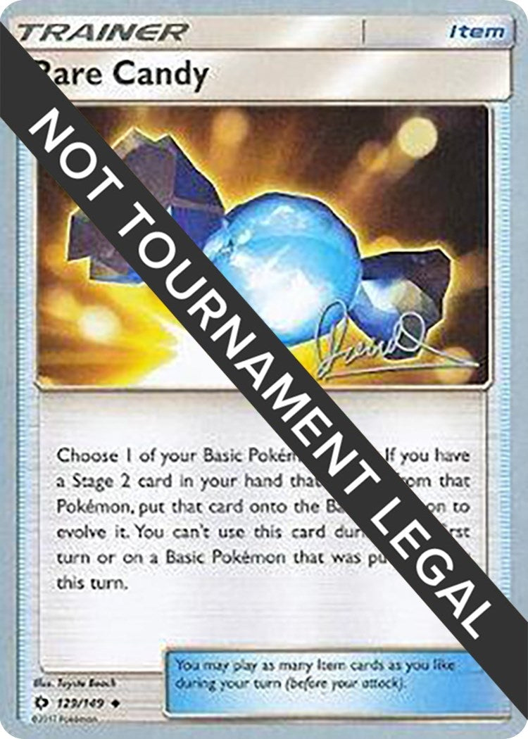Image for Rare Candy - 2017 (Diego Cassiraga) (129/149) (World Championship Decks) (WCD) - Pokemon