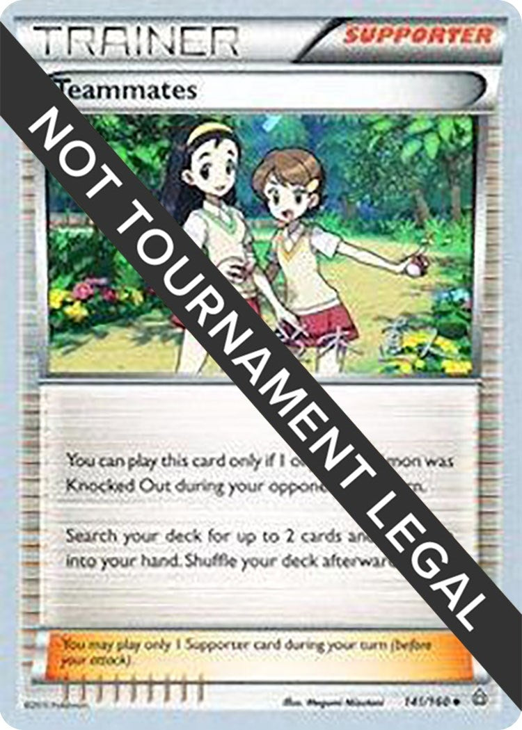 Image for Teammates - 2017 (Naoto Suzuki) (141/160) (World Championship Decks) (WCD) - Pokemon