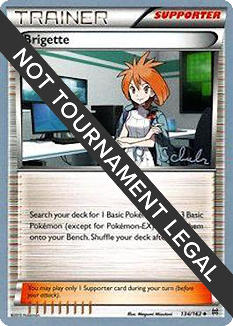 Image for Brigette - 2018 (Robin Schulz) (134/162) (World Championship Decks) (WCD) - Pokemon