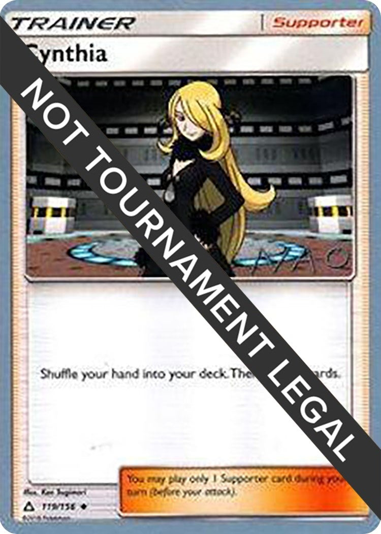 Image for Cynthia - 2018 (Naohito Inoue) (119/156) (World Championship Decks) (WCD) - Pokemon
