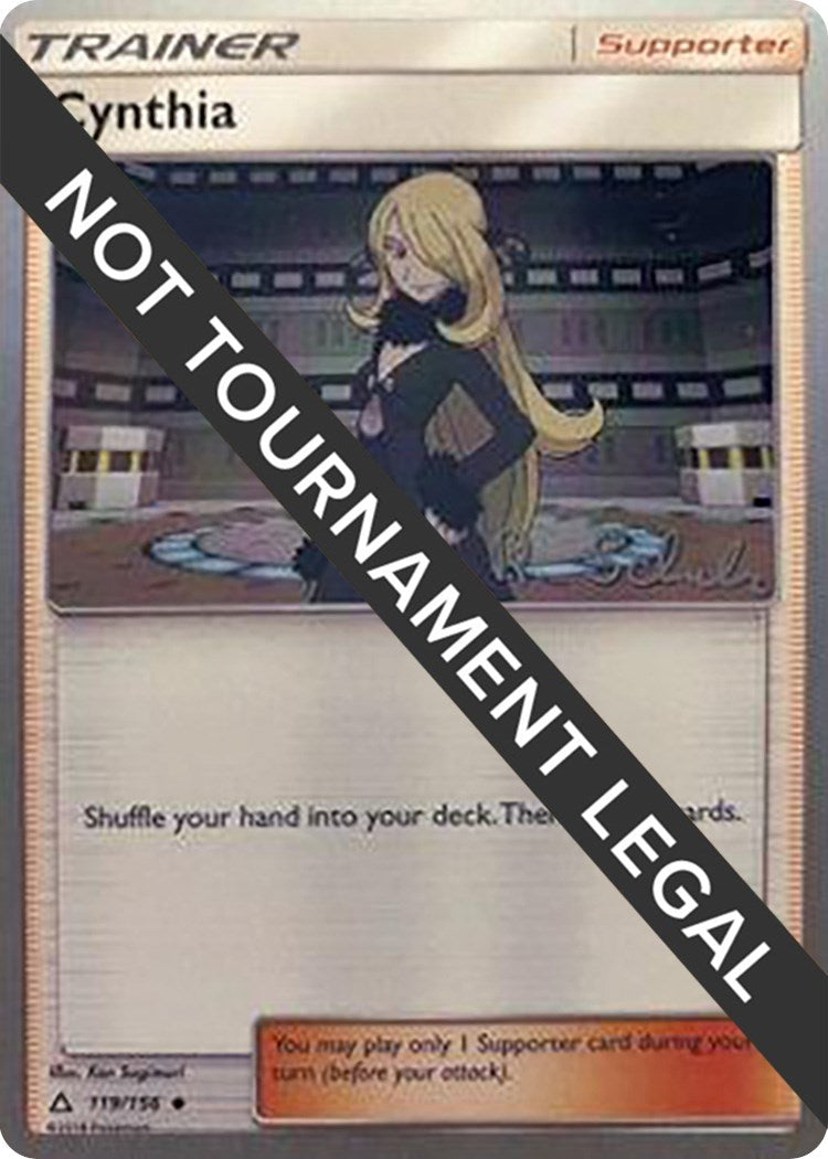 Image for Cynthia - 2018 (Robin Schulz) (119/156) (World Championship Decks) (WCD) - Pokemon
