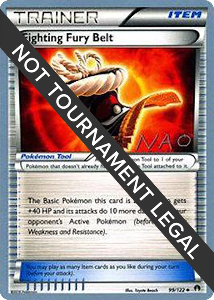 Image for Fighting Fury Belt - 2018 (Naohito Inoue) (99/122) (World Championship Decks) (WCD) - Pokemon