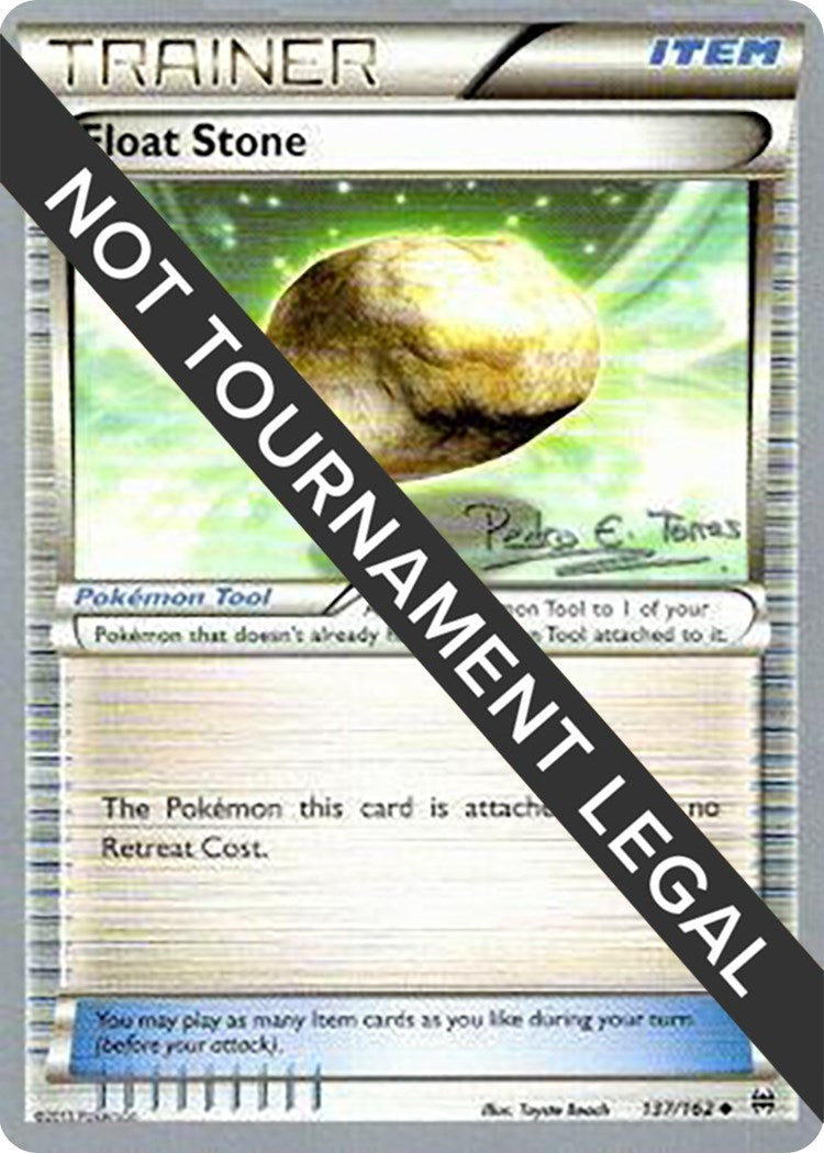 Image for Float Stone - 2018 (Pedro Eugenio Torres) (137/162) (World Championship Decks) (WCD) - Pokemon