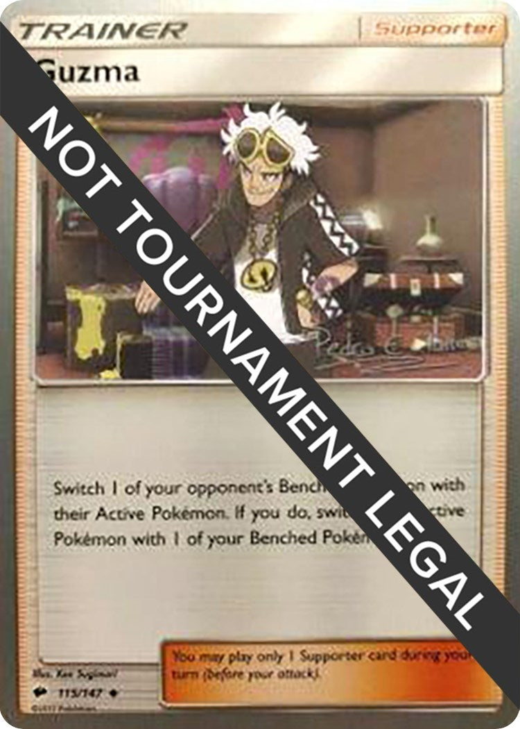 Image for Guzma - 2018 (Pedro Eugenio Torres) (115/147) (World Championship Decks) (WCD) - Pokemon
