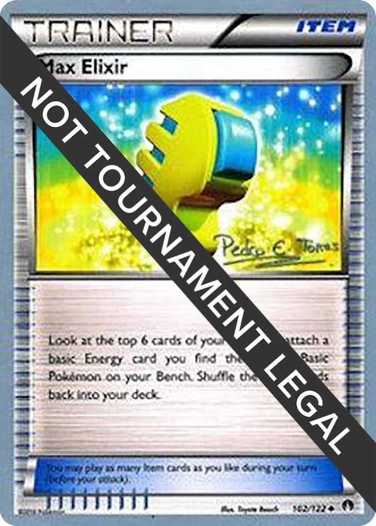 Image for Max Elixir - 2018 (Pedro Eugenio Torres) (102/122) (World Championship Decks) (WCD) - Pokemon