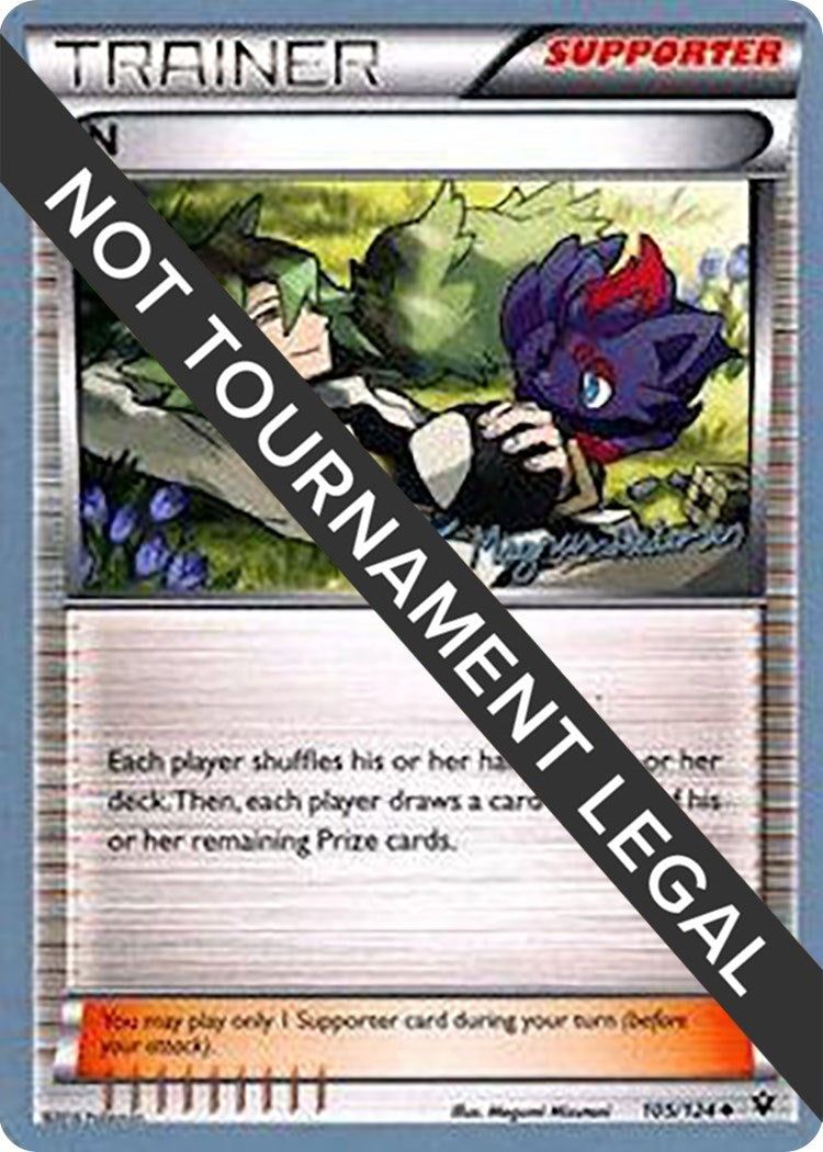 Image for N - 2018 (Magnus Pedersen) (105/124) (World Championship Decks) (WCD) - Pokemon