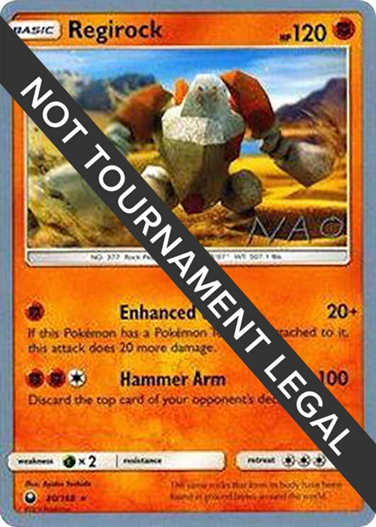 Image for Regirock - 2018 (Naohito Inoue) (80/168) (World Championship Decks) (WCD) - Pokemon