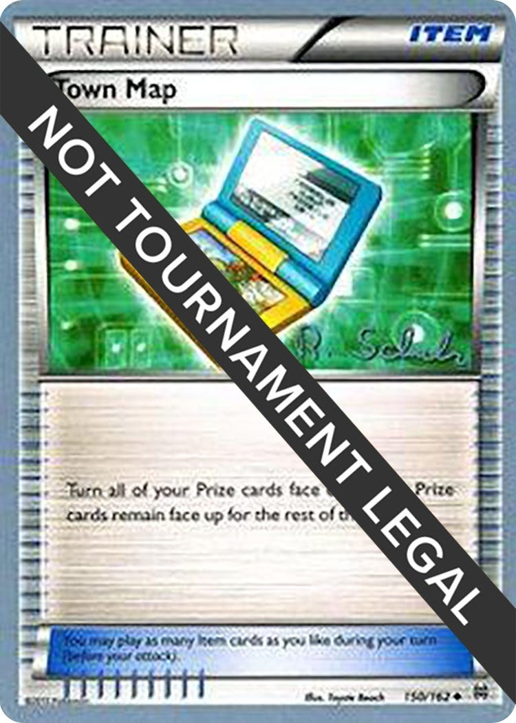 Image for Town Map - 2018 (Robin Schulz) (150/162) (World Championship Decks) (WCD) - Pokemon