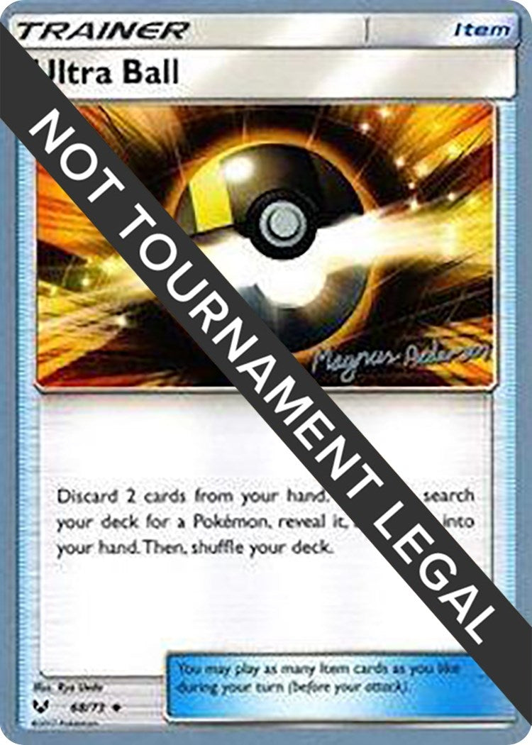 Image for Ultra Ball - 2018 (Magnus Pedersen) (68/73) (World Championship Decks) (WCD) - Pokemon
